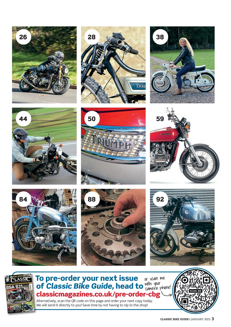 Classic Bike Guide Preview Pages