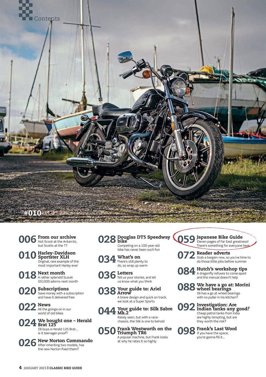 Classic Bike Guide Preview Pages