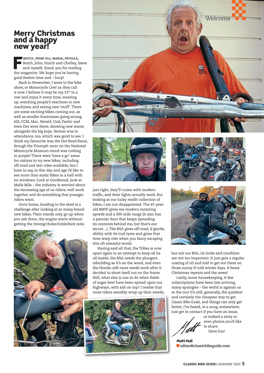 Classic Bike Guide Preview Pages