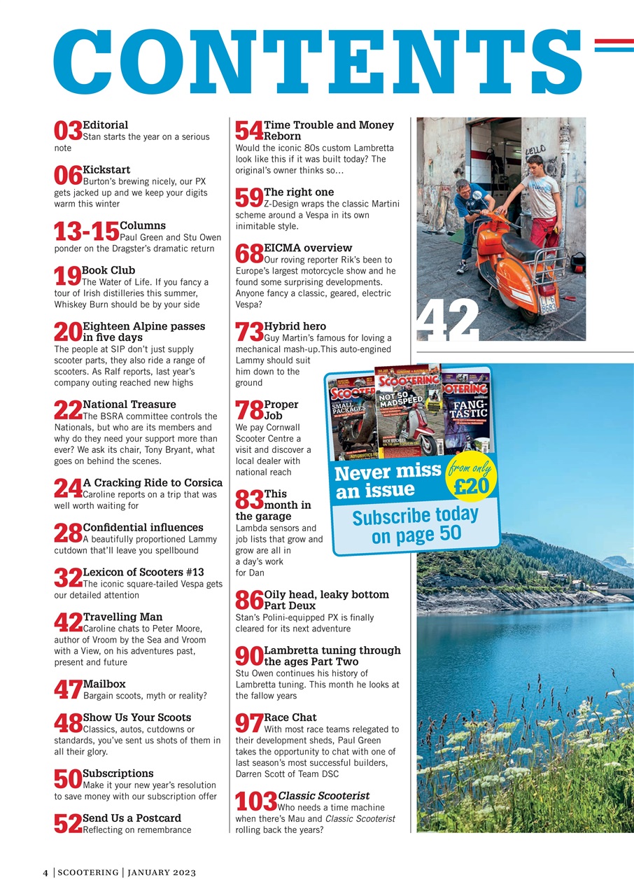 Scootering Preview Pages