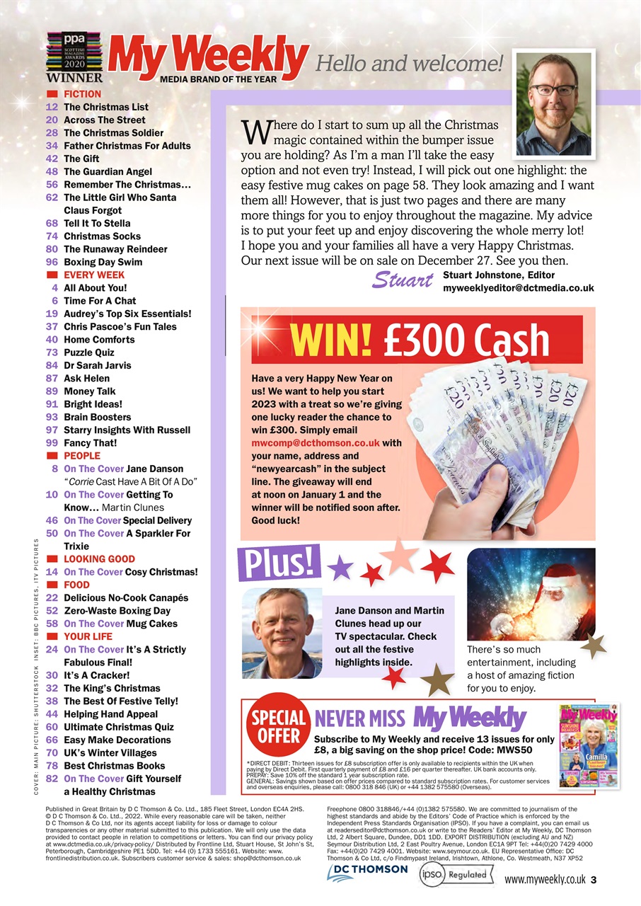 My Weekly Preview Pages