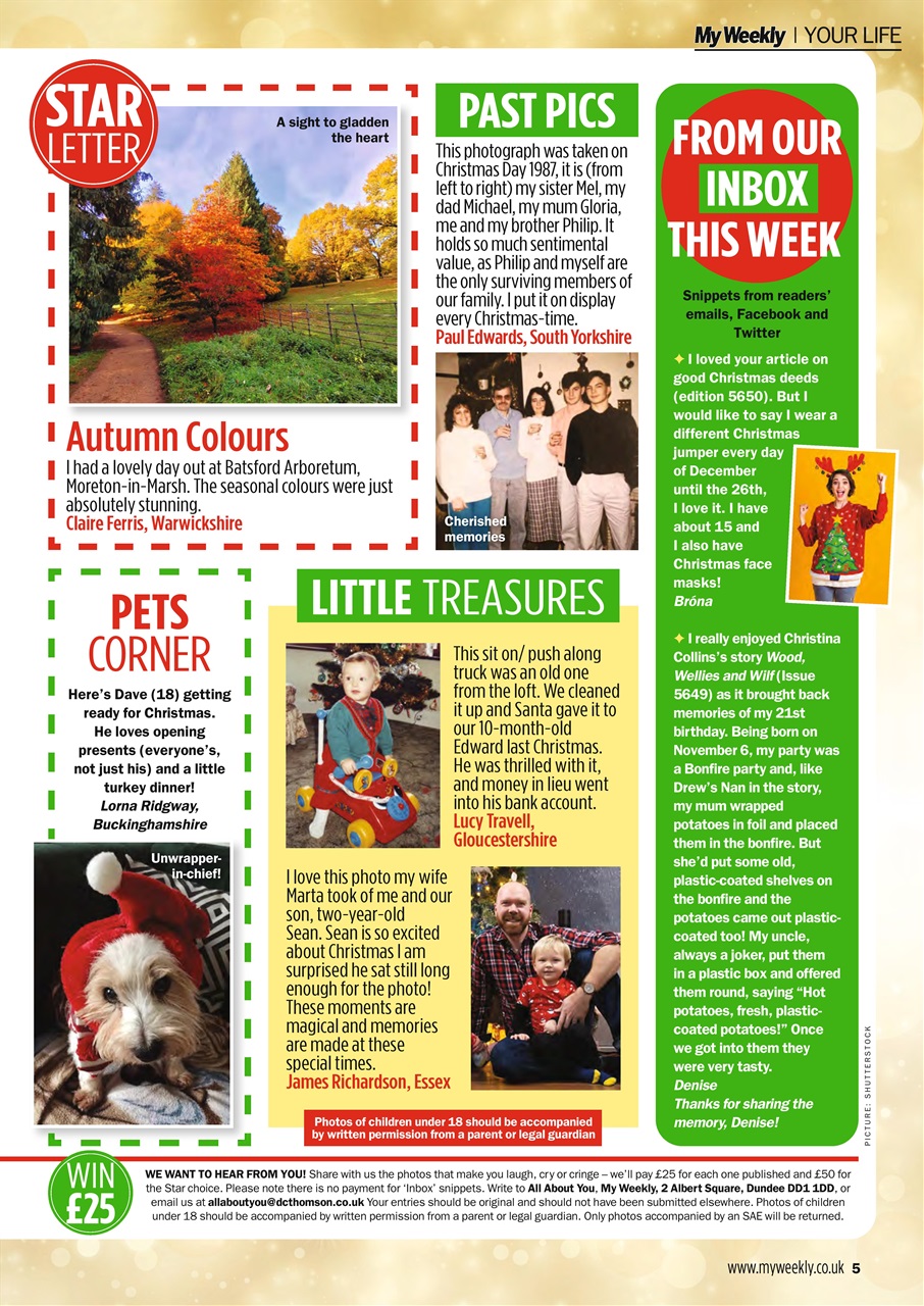 My Weekly Preview Pages