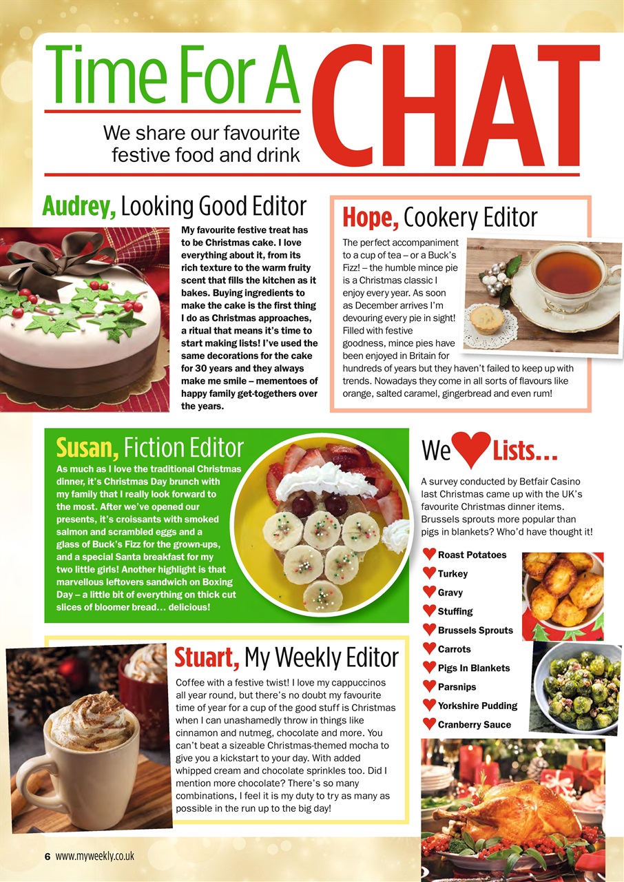 My Weekly Preview Pages