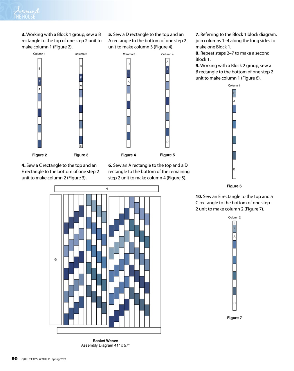 Quilter's World Preview Pages