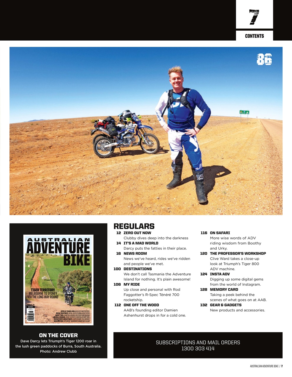 Australian Adventure Bike Preview Pages