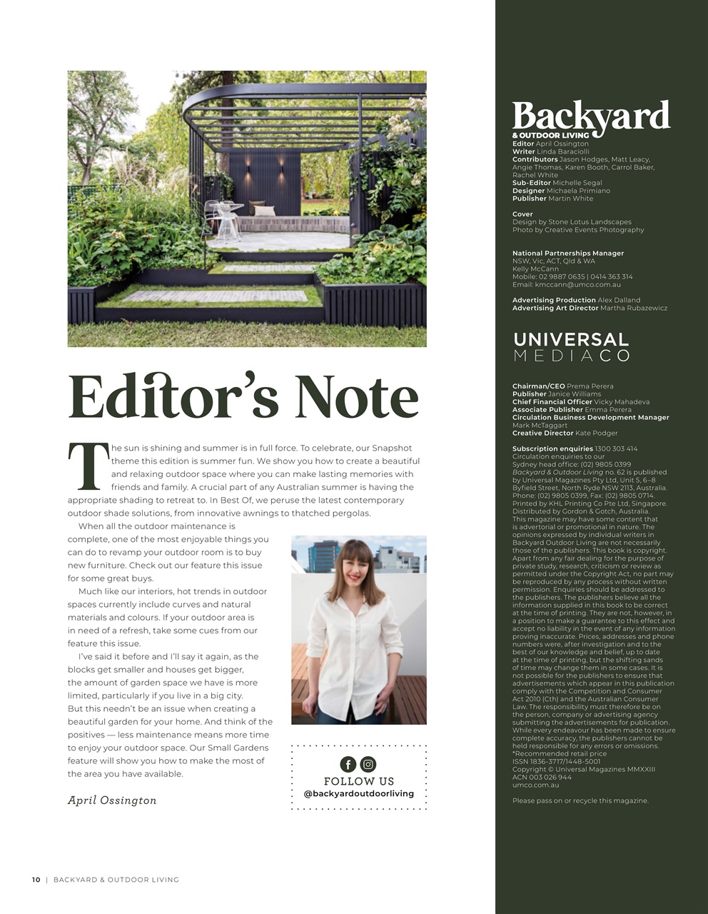 Backyard & Outdoor Living Preview Pages