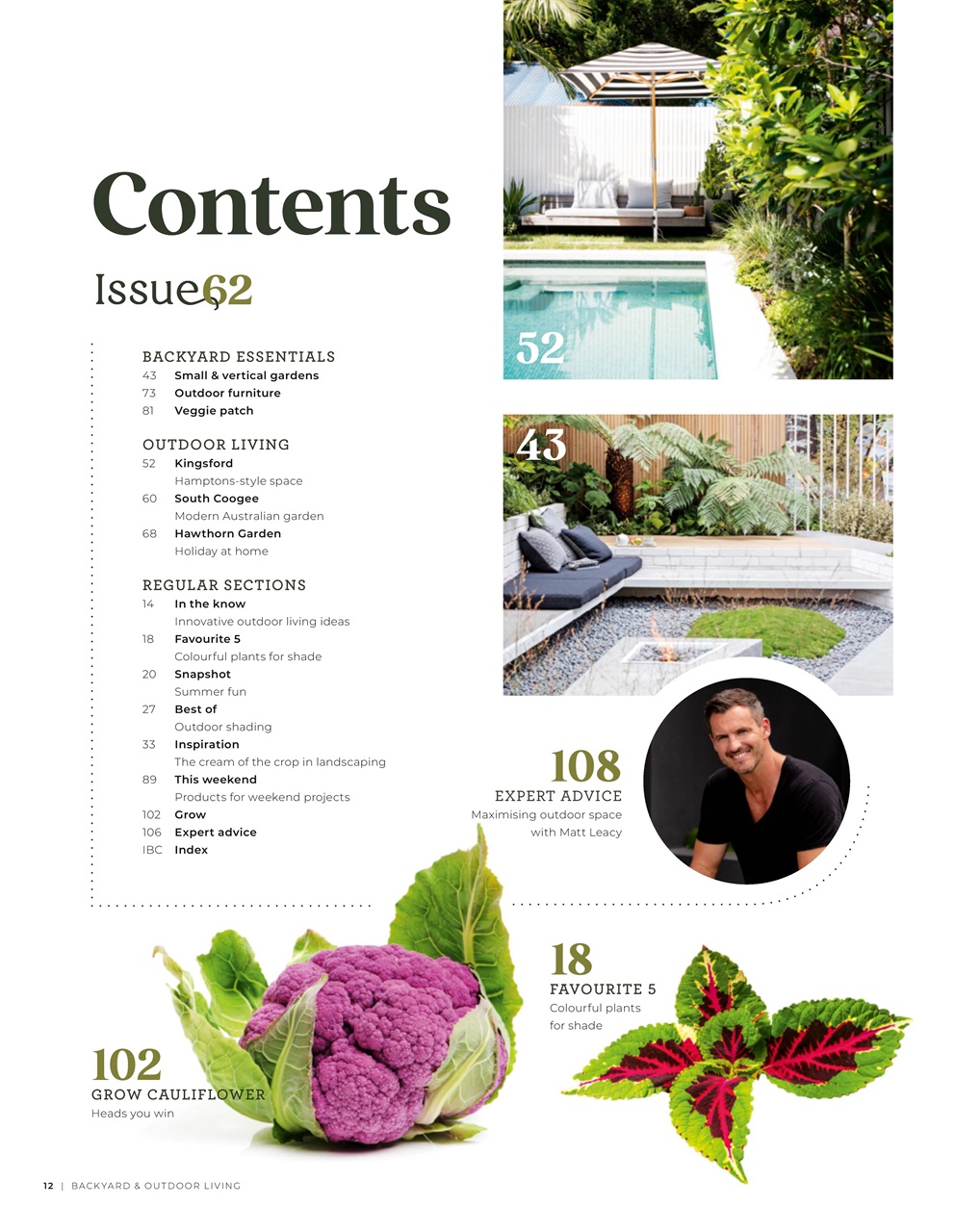 Backyard & Outdoor Living Preview Pages
