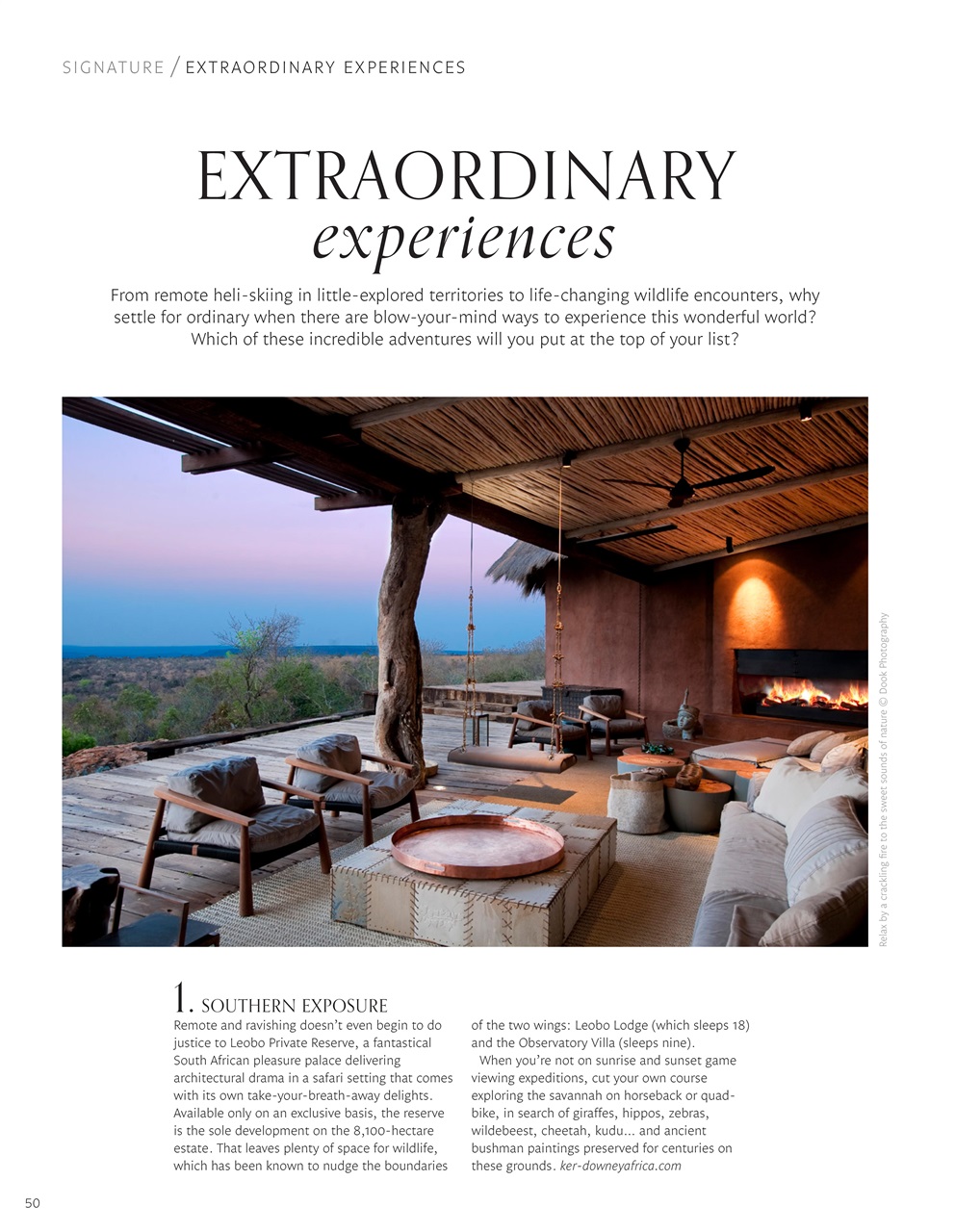 Signature Luxury Travel & Style Preview Pages