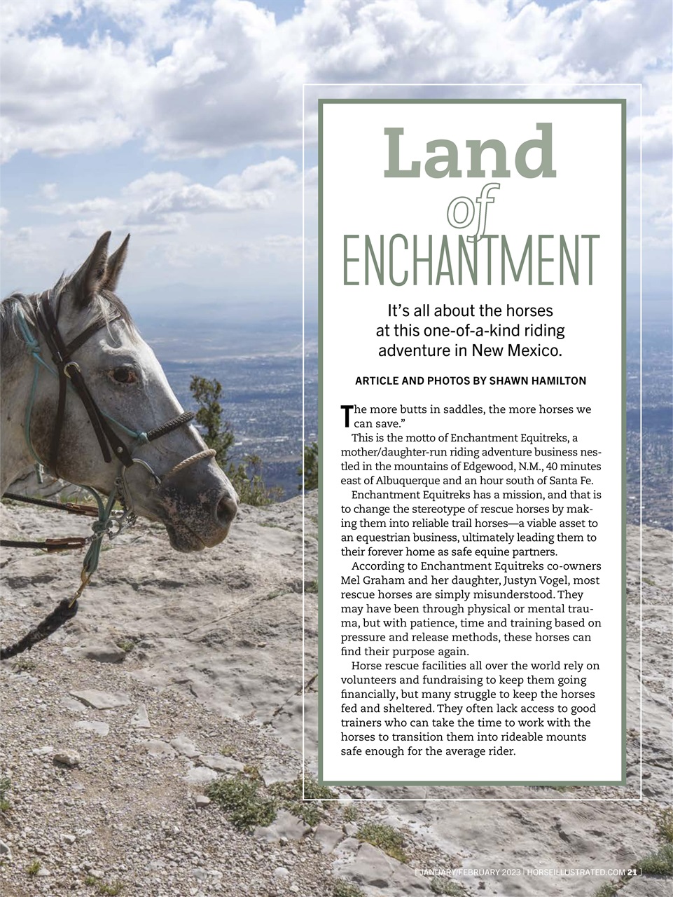 Horse Illustrated Magazine Preview Pages