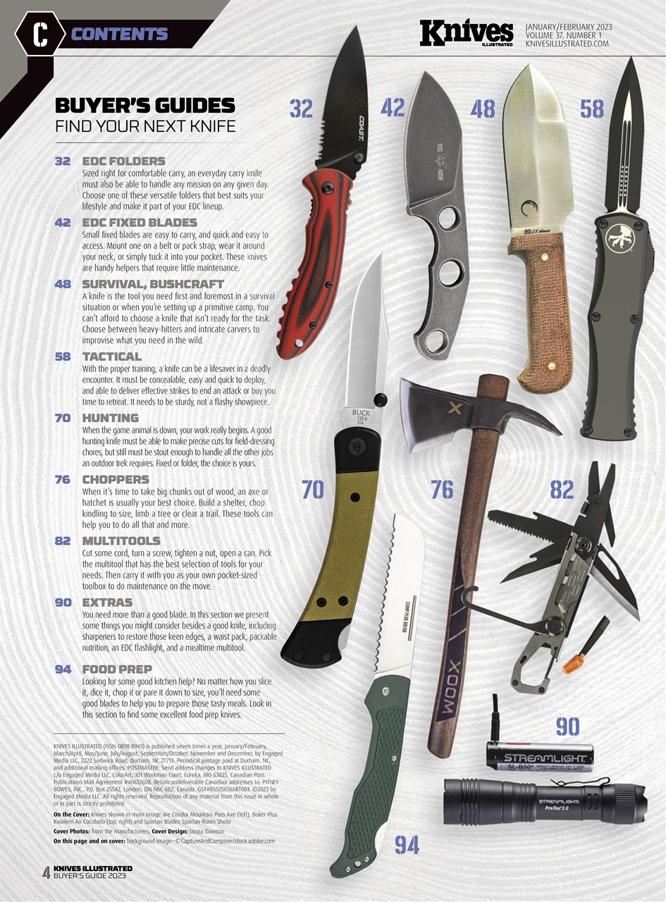 Knives Illustrated Preview Pages