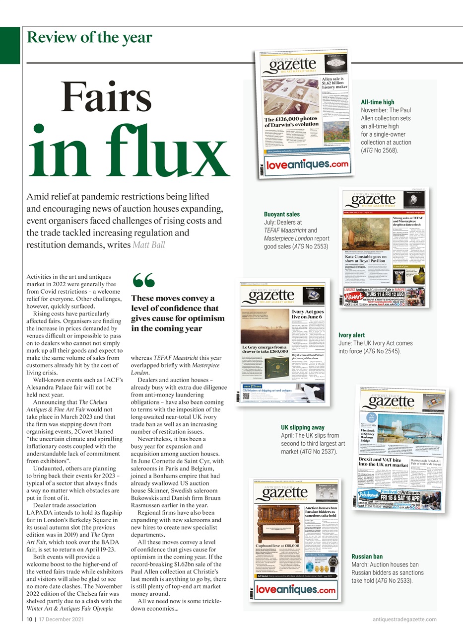 Antiques Trade Gazette Preview Pages