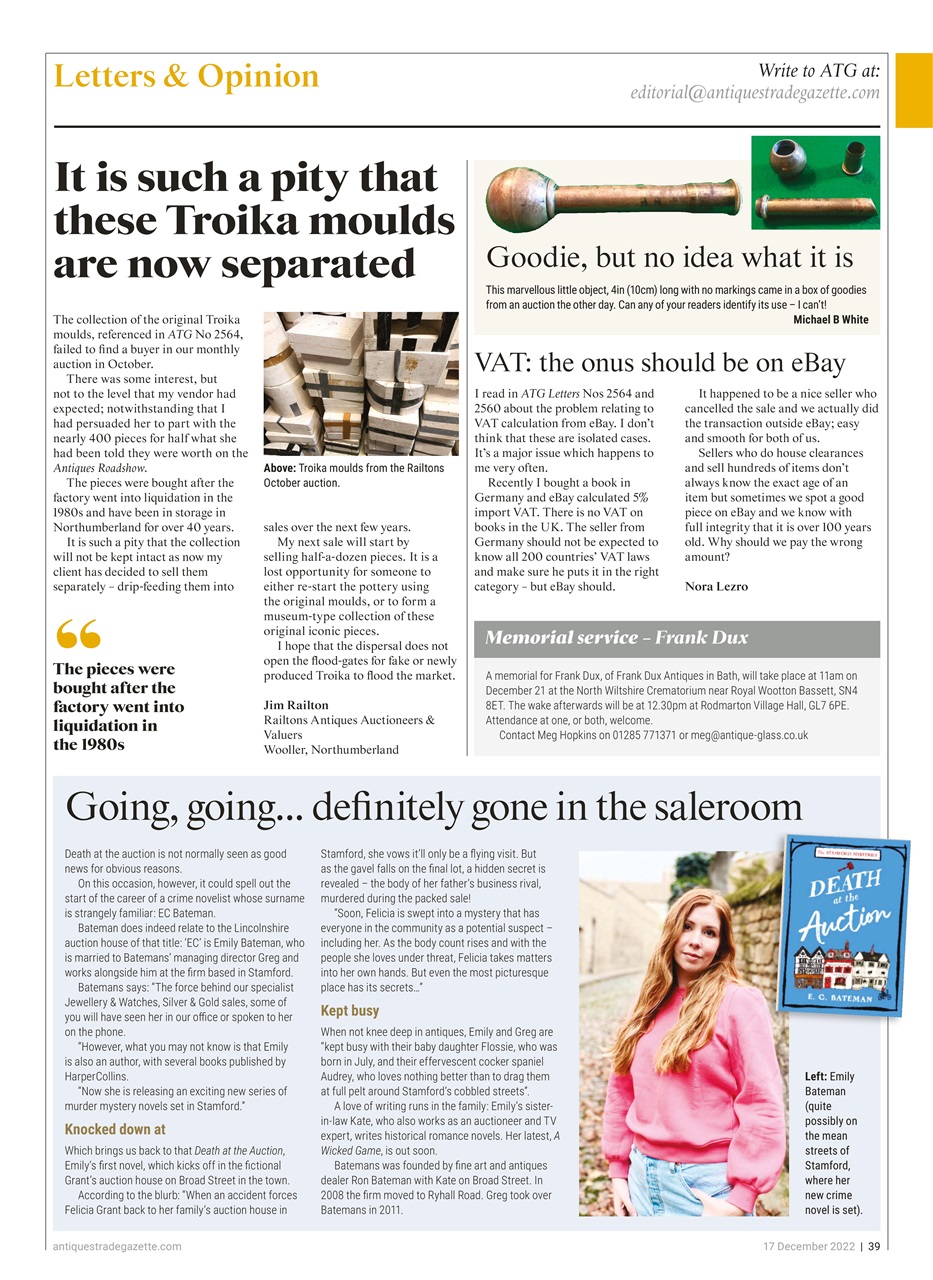 Antiques Trade Gazette Preview Pages