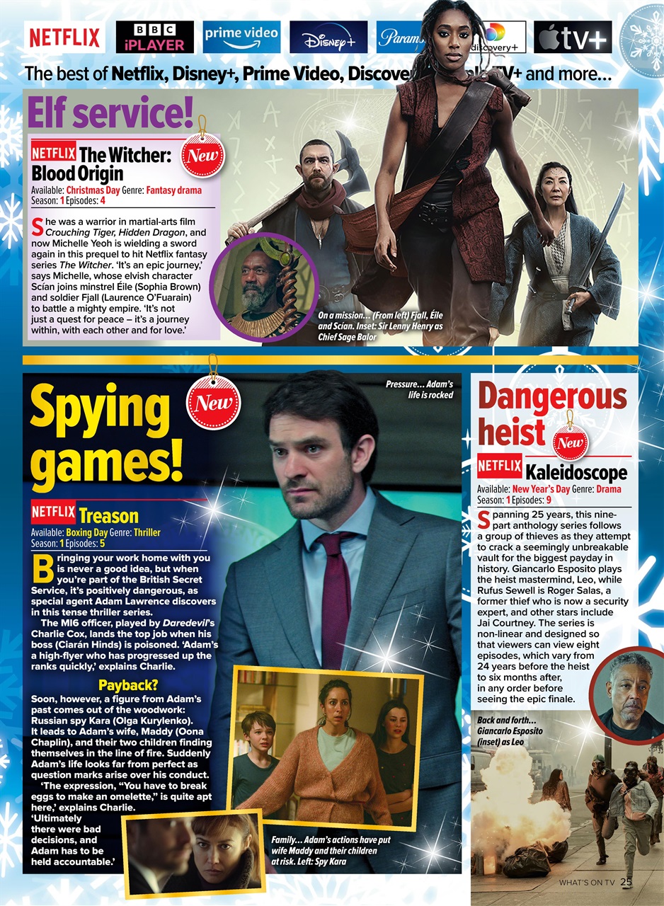 What's on TV Preview Pages
