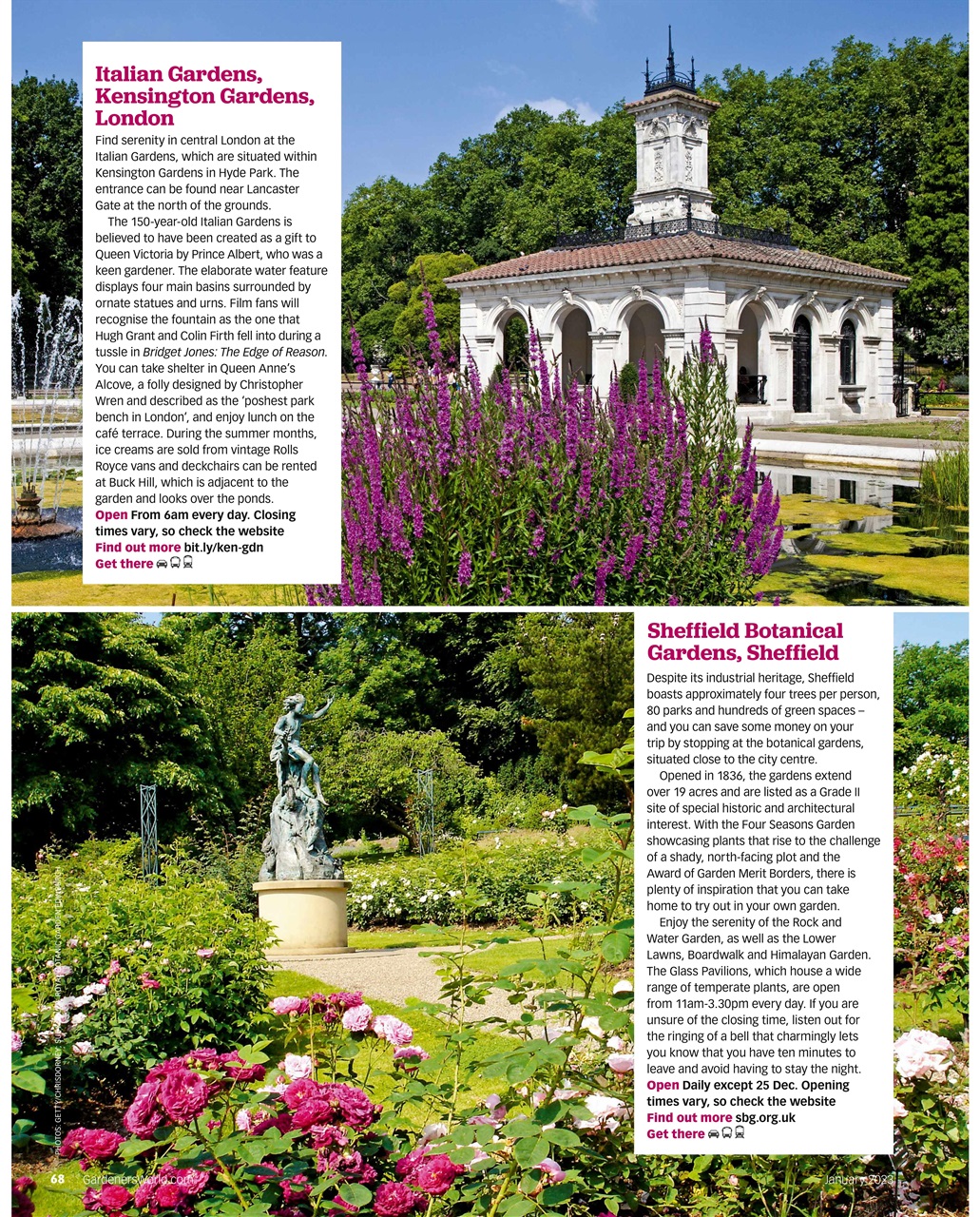 BBC Gardeners’ World Magazine Preview Pages