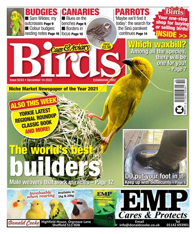 Cage & Aviary Birds issue 14-Dec-22