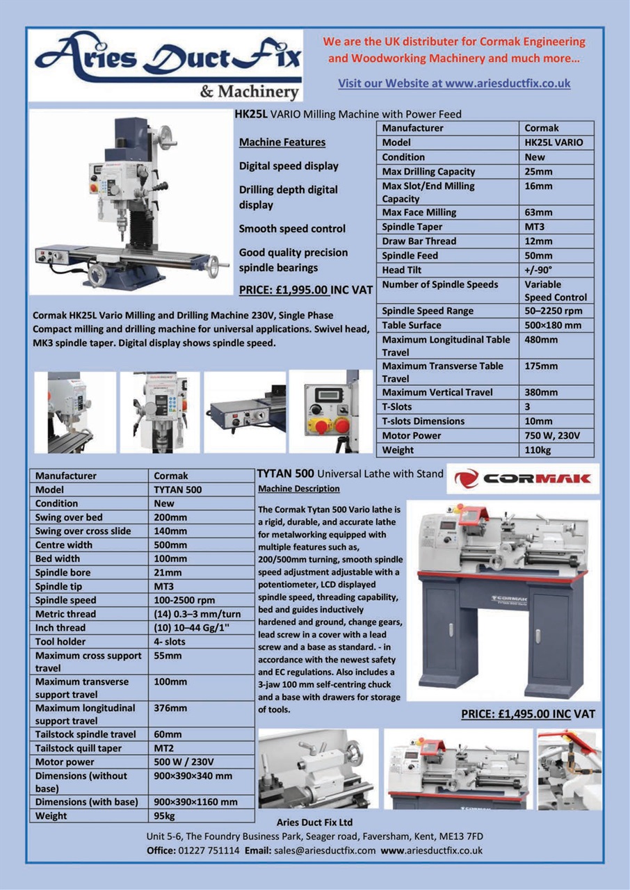 Model Engineer & Workshop Magazine Preview Pages