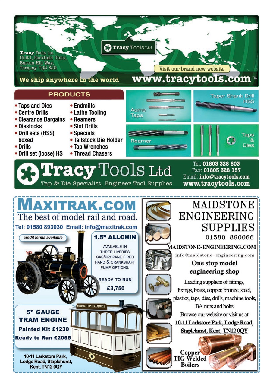 Model Engineer & Workshop Magazine Preview Pages