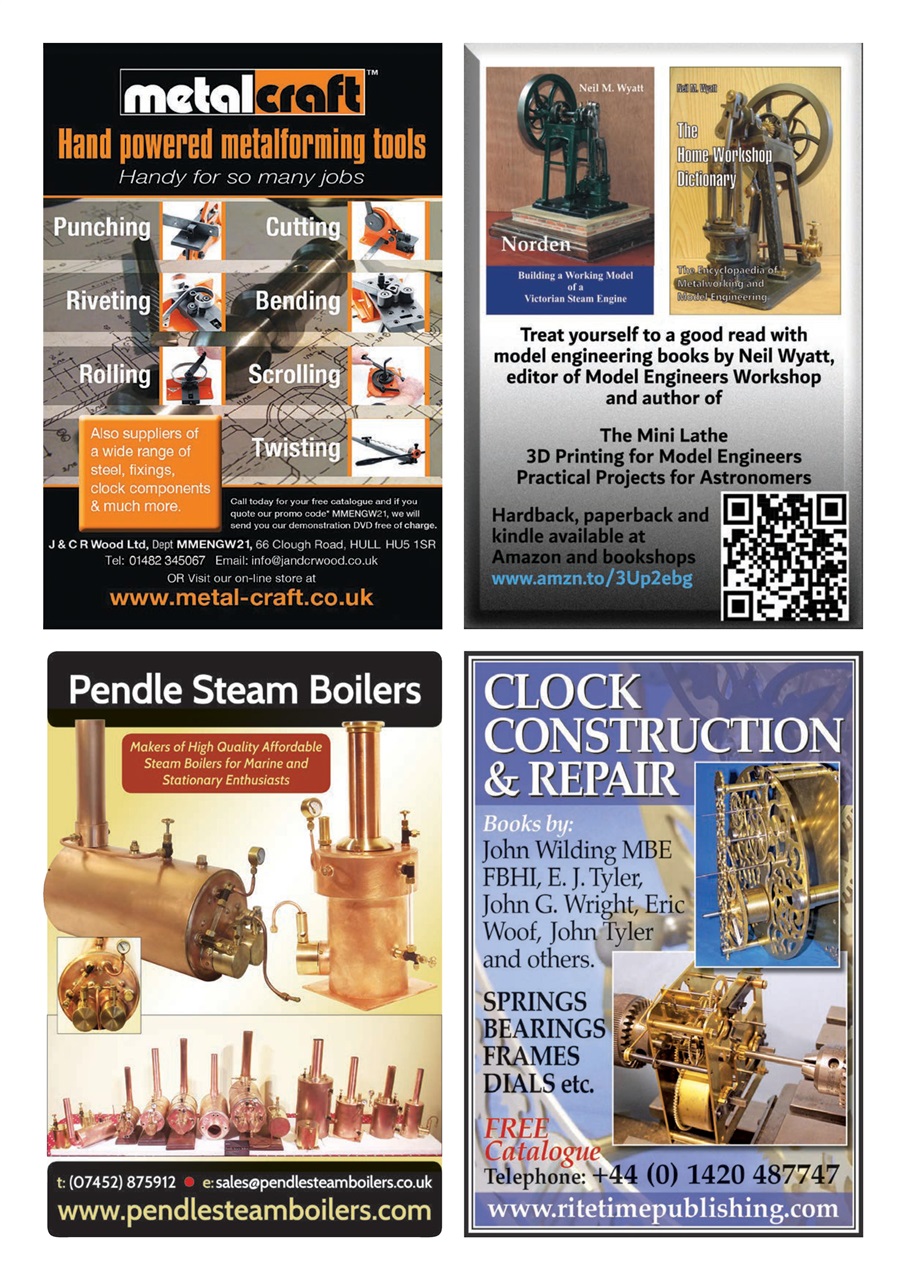 Model Engineer & Workshop Magazine Preview Pages