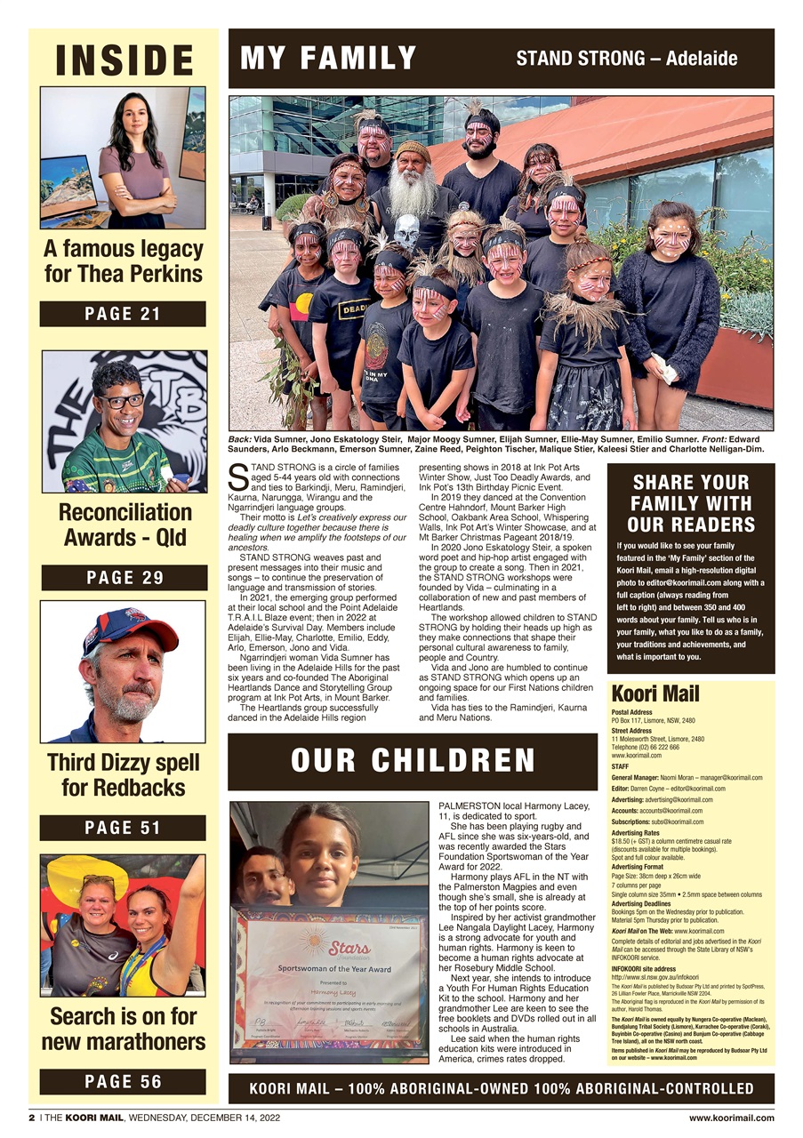 Koori Mail Preview Pages
