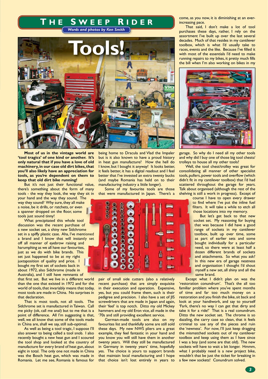 VMX Magazine Preview Pages