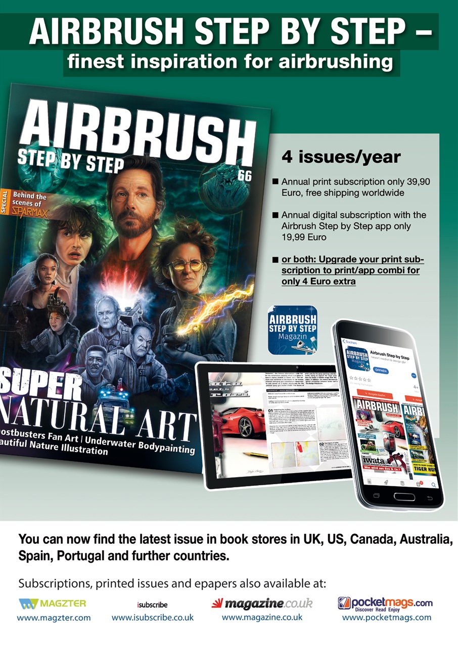 Airbrush Step by Step Preview Pages