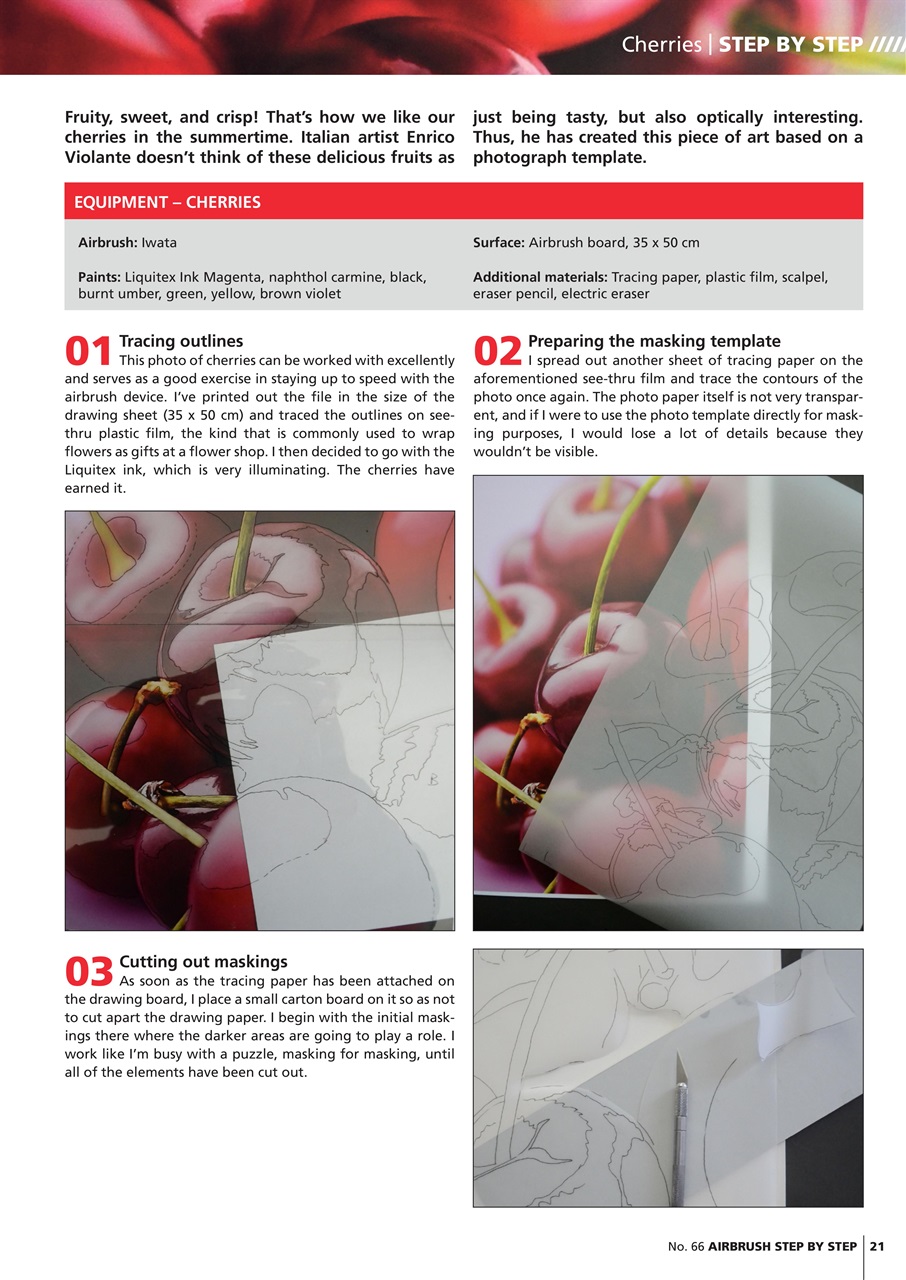 Airbrush Step by Step Preview Pages