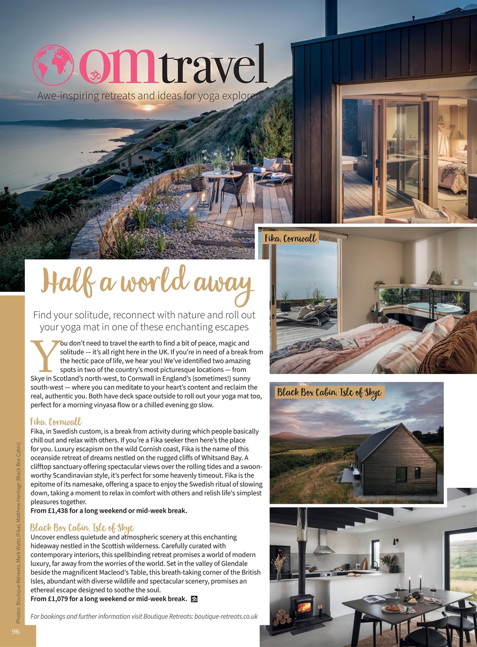 OM Yoga Magazine Preview Pages