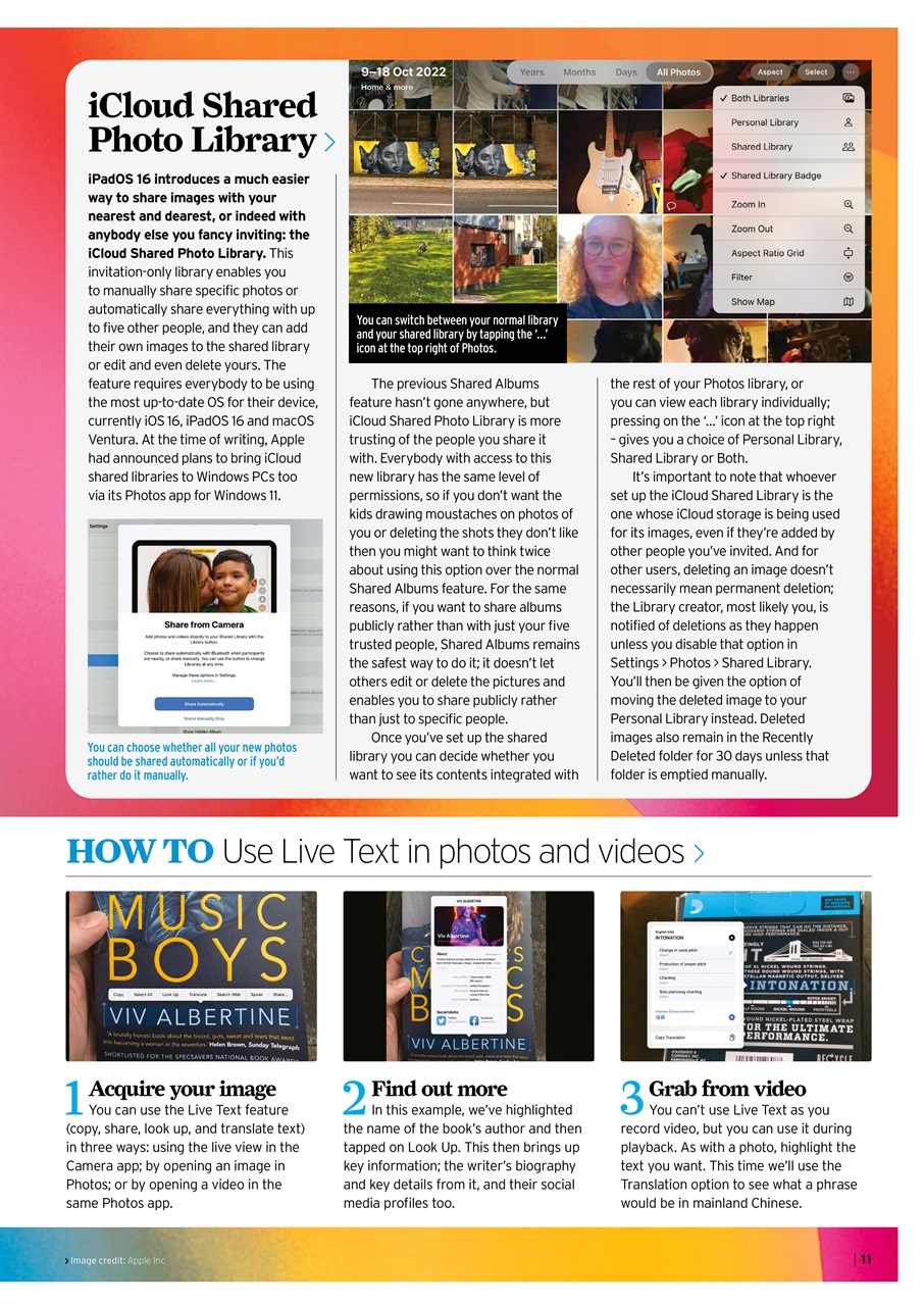 iPad User Preview Pages