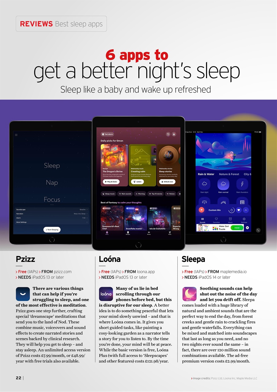 iPad User Preview Pages