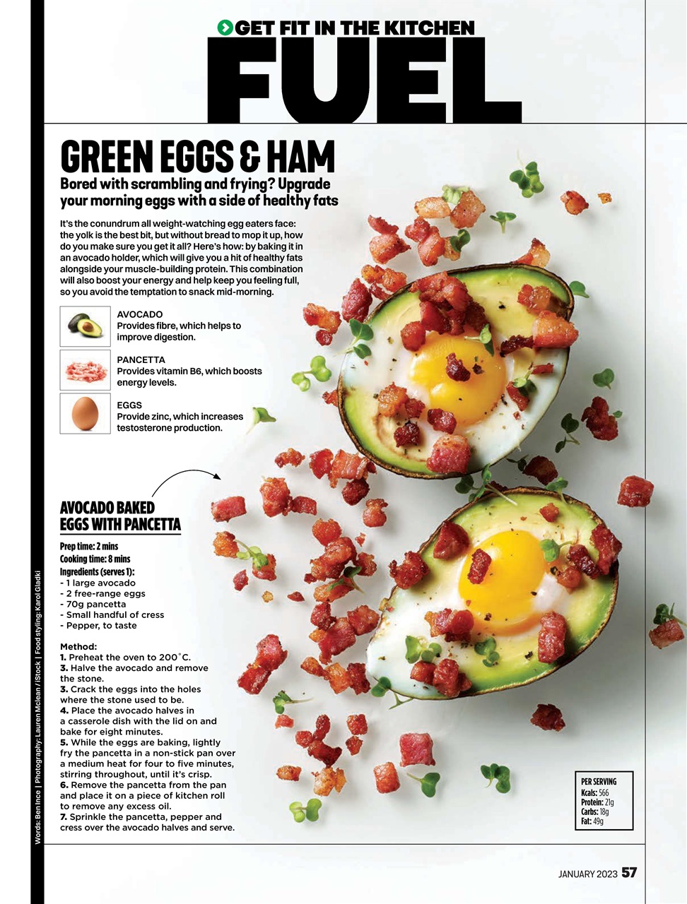 Men's Fitness Preview Pages