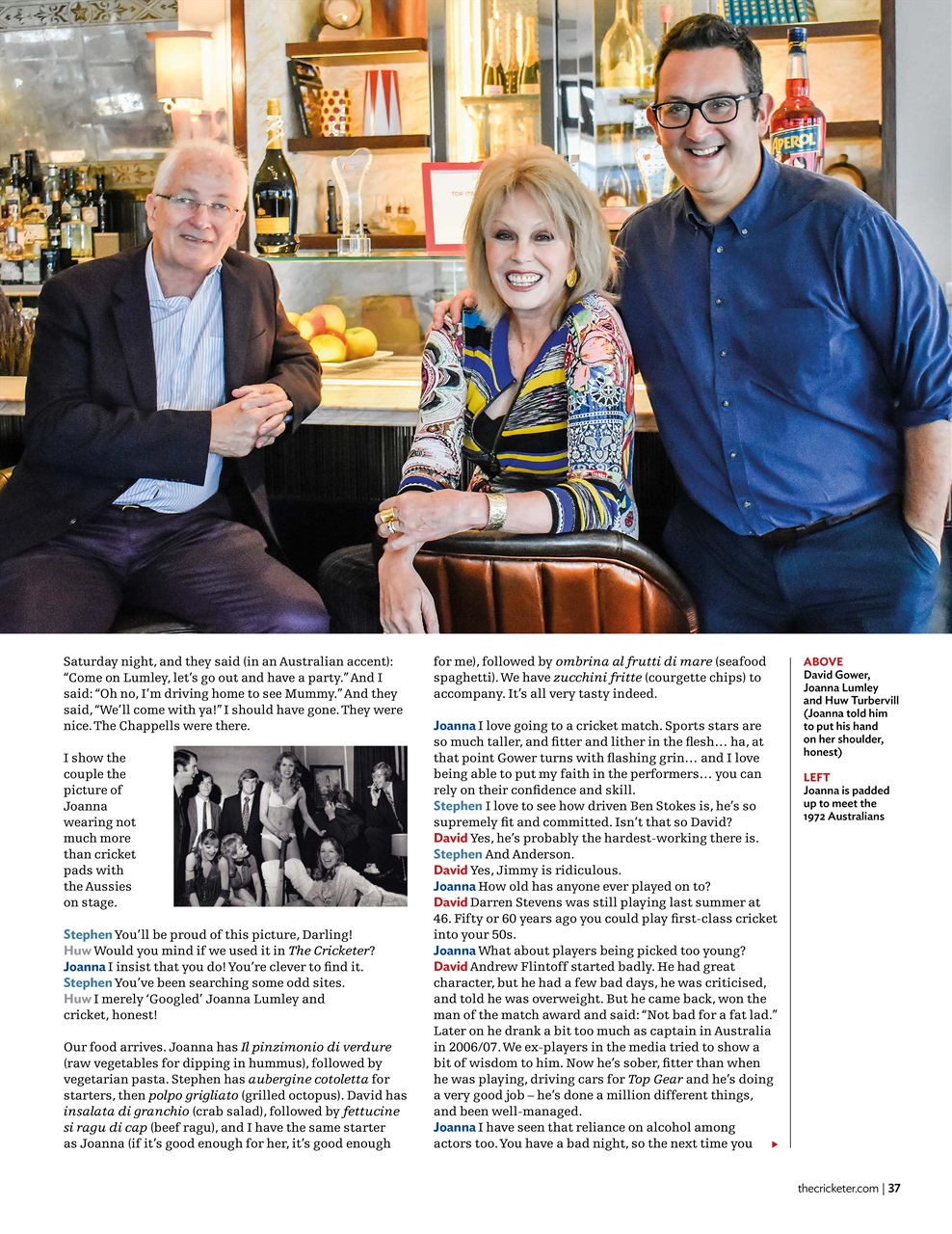 The Cricketer Magazine Preview Pages