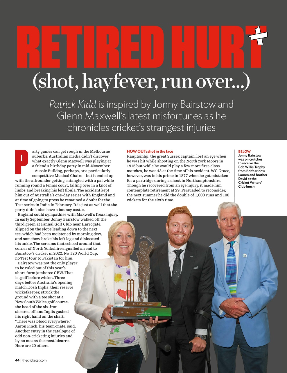 The Cricketer Magazine Preview Pages