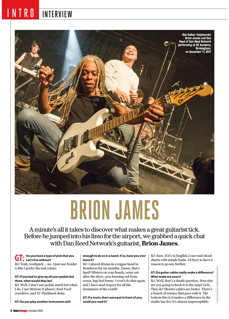 Guitar Techniques Preview Pages