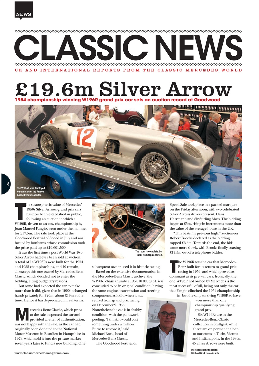 Classic Mercedes Preview Pages