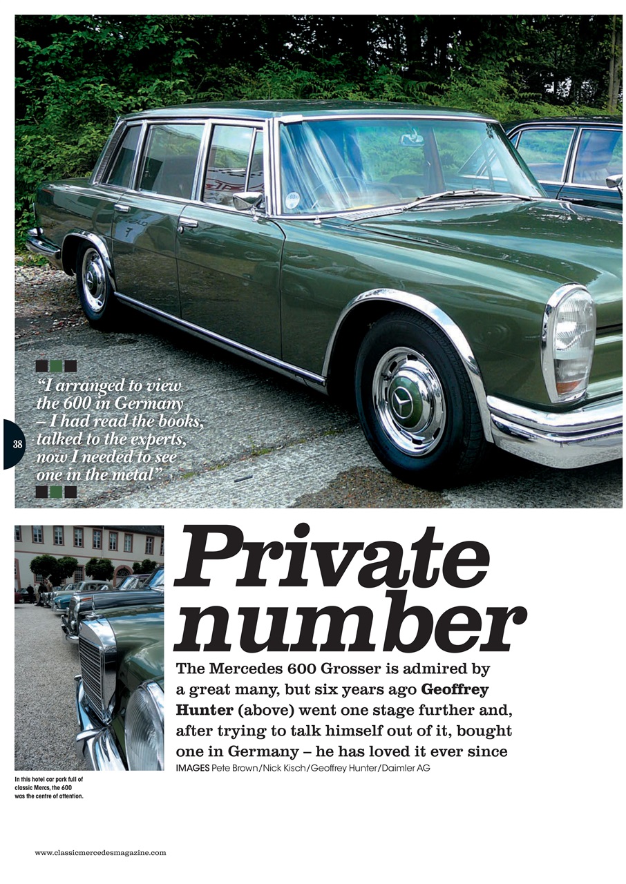Classic Mercedes Preview Pages