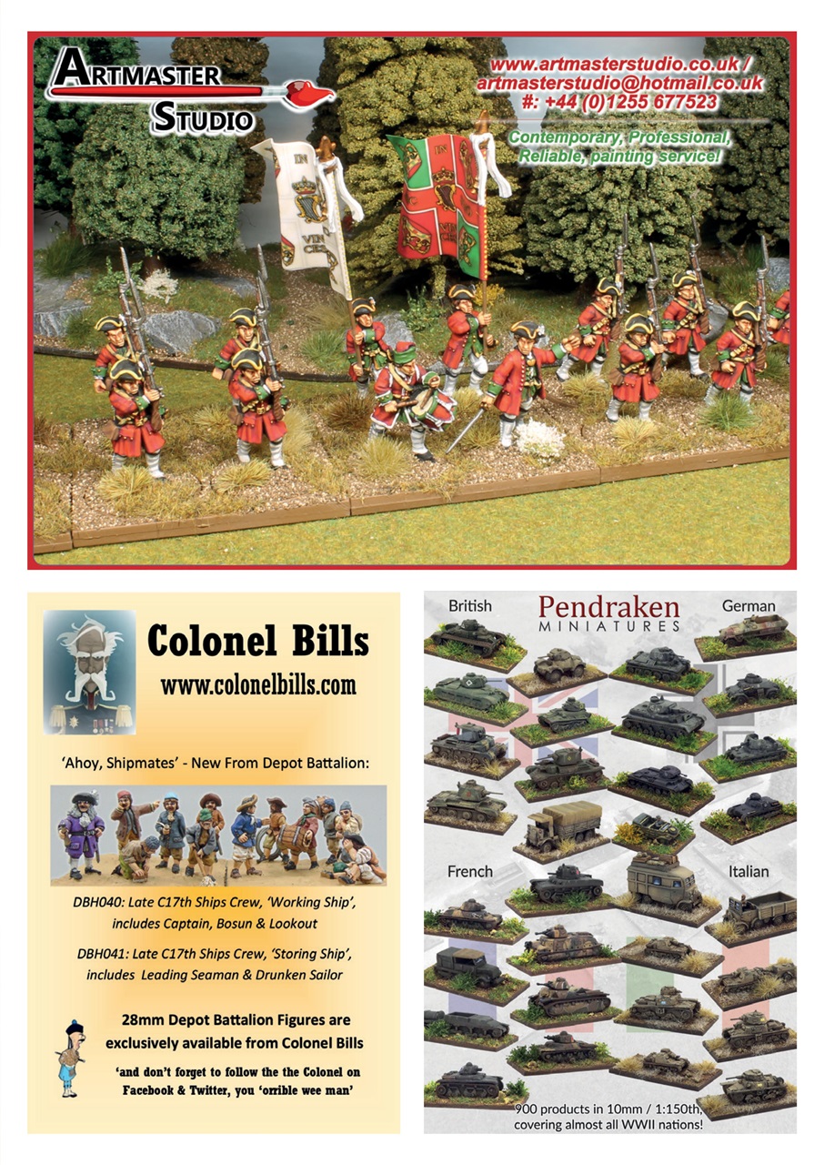 Wargames, Soldiers & Strategy Preview Pages