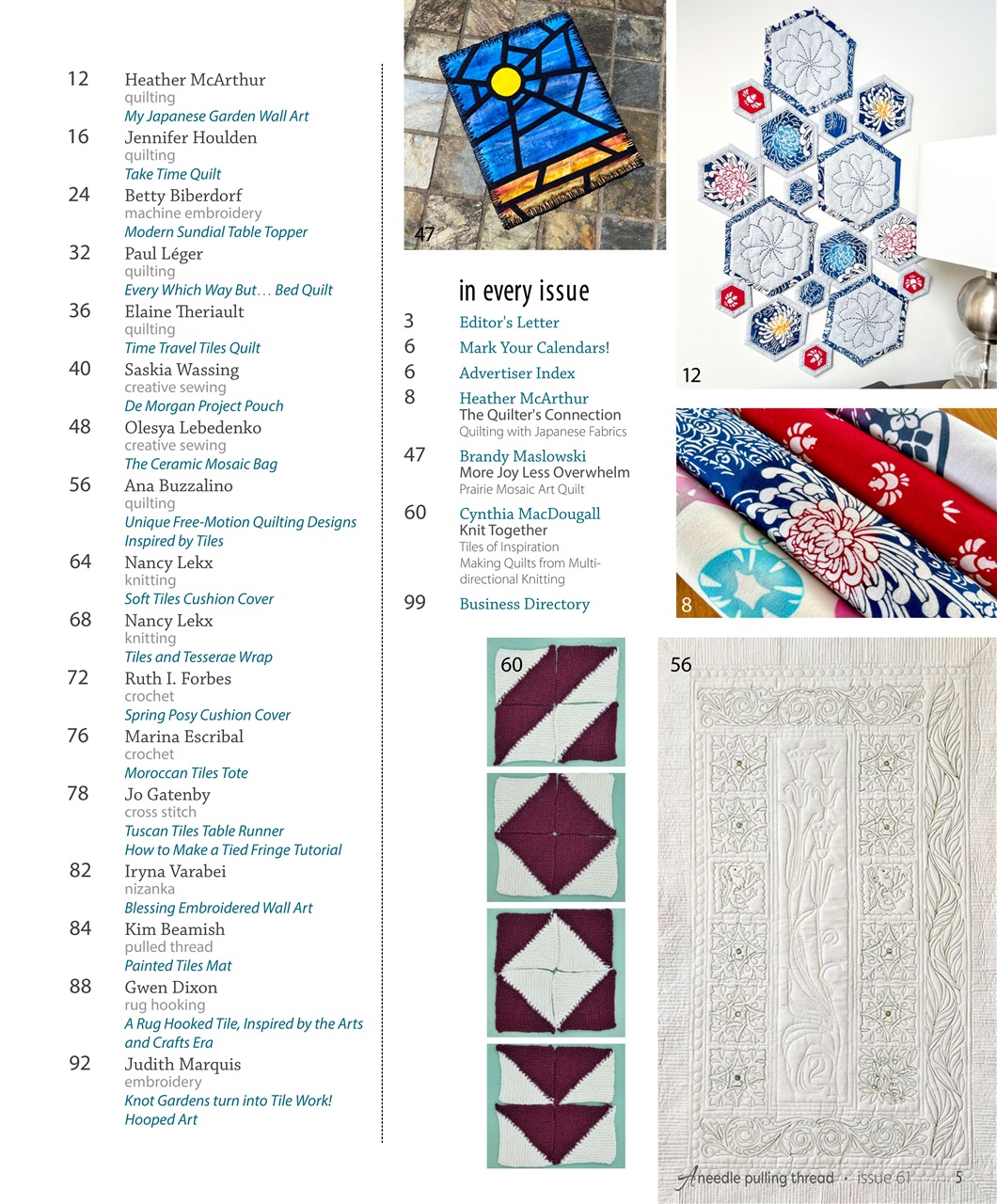 A Needle Pulling Thread Preview Pages