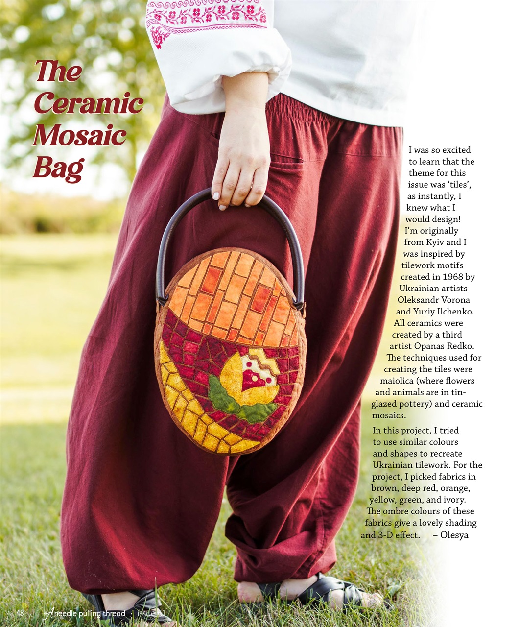 A Needle Pulling Thread Preview Pages