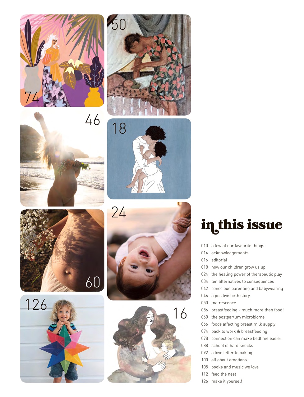 The Natural Parent Magazine Preview Pages