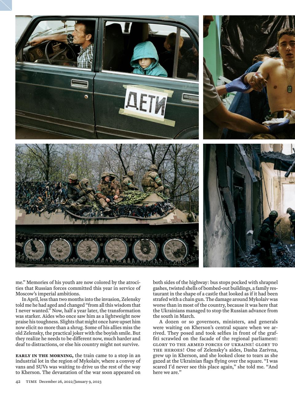 TIME Magazine Europe Preview Pages