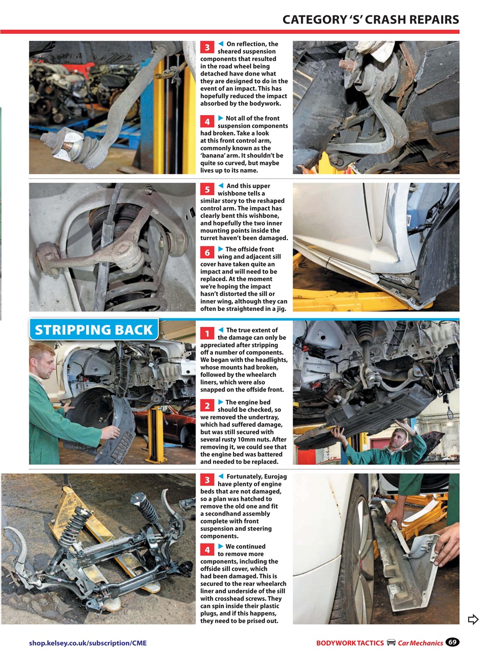 Car Mechanics Expert Magazine Bodywork Back Issue