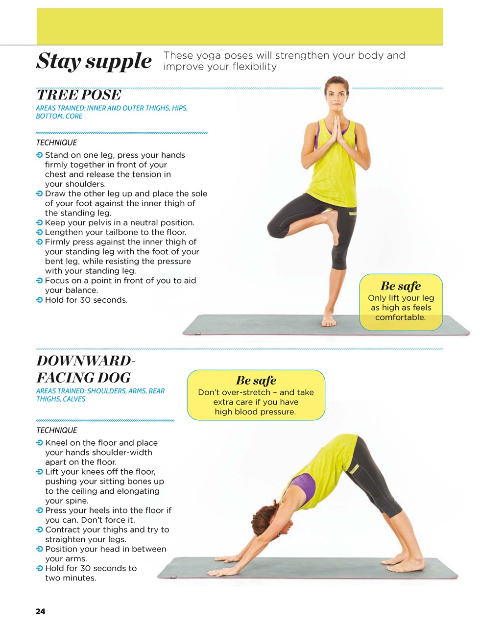 Women’s Fitness Guides Preview Pages
