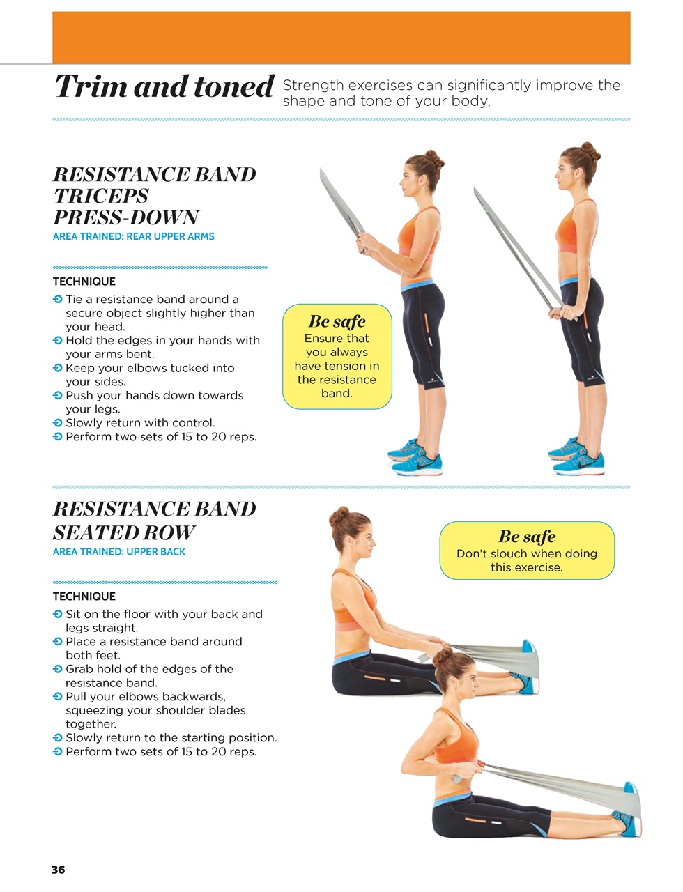 Women’s Fitness Guides Preview Pages