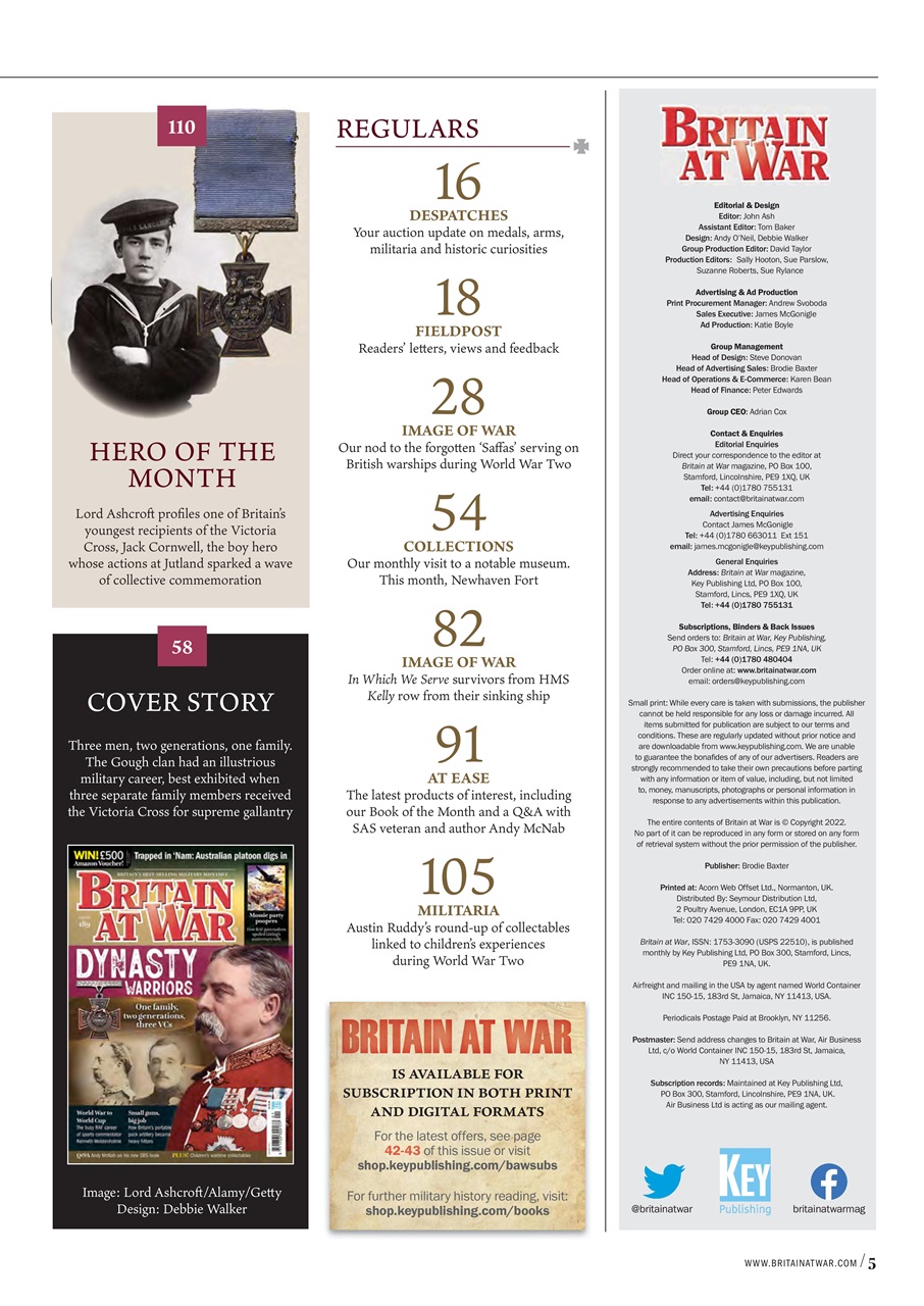 Britain at War Magazine Preview Pages