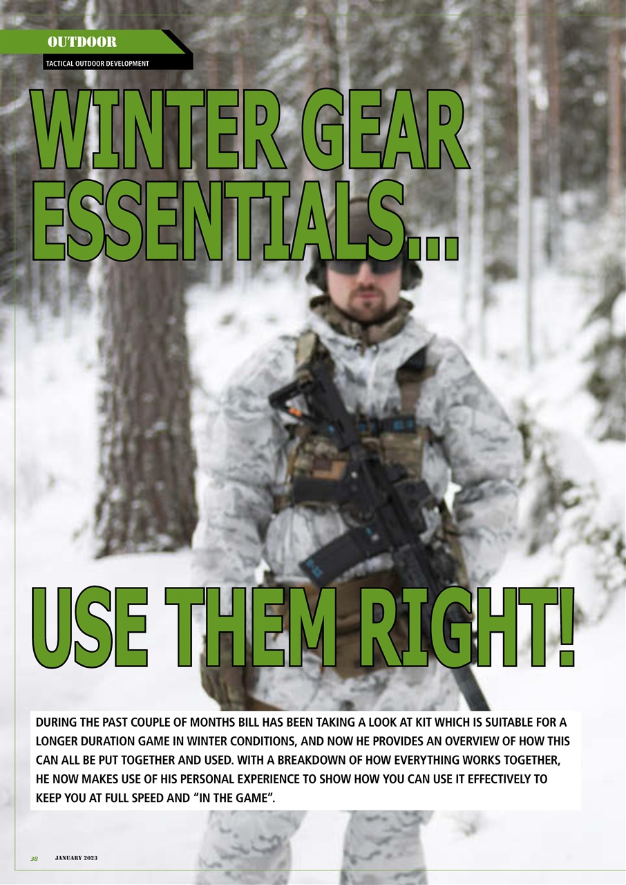 Airsoft Action Preview Pages