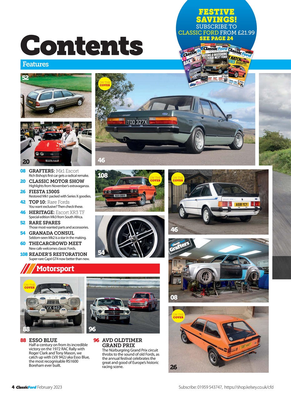 Classic Ford Preview Pages