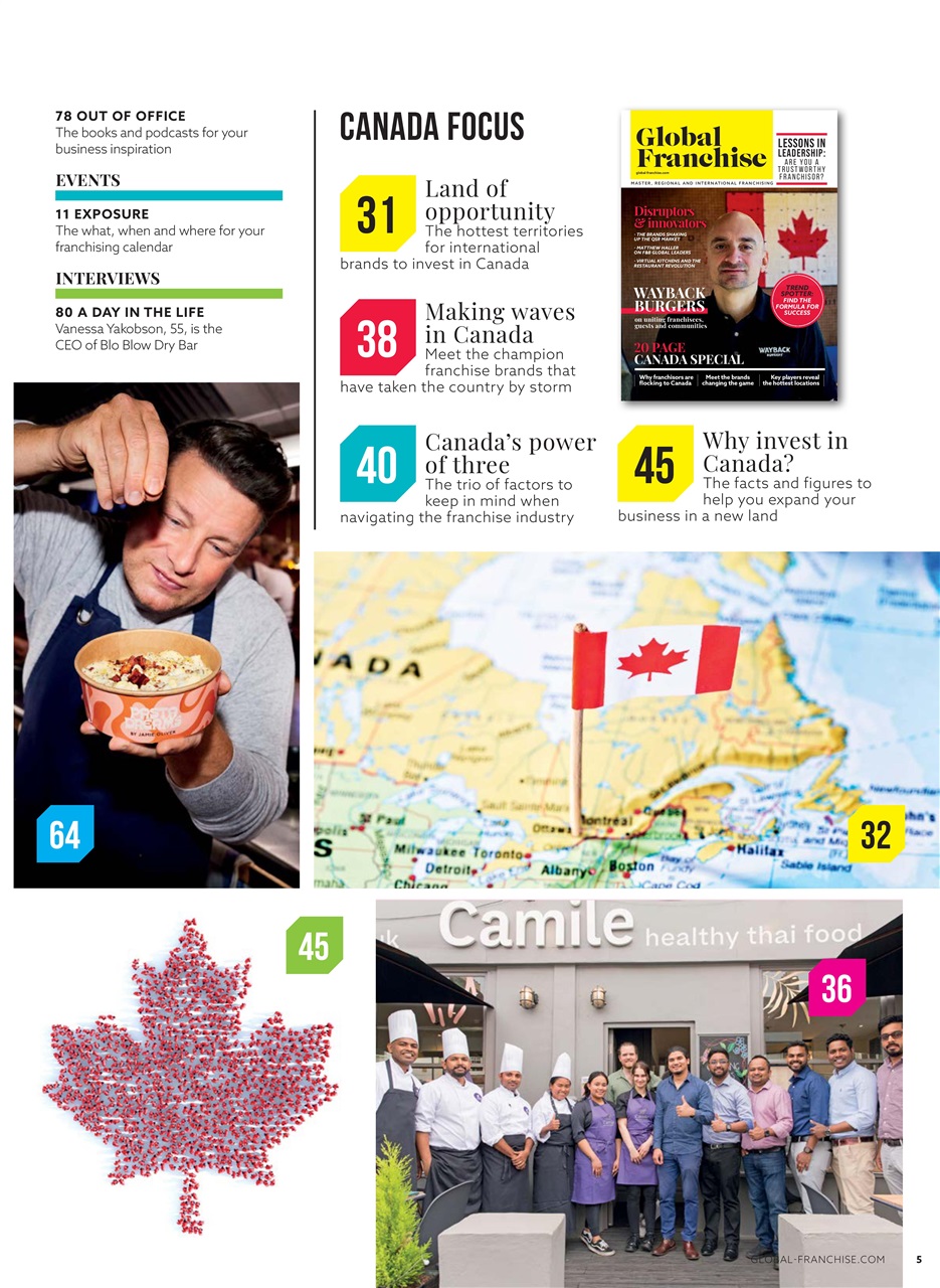 Global Franchise Preview Pages