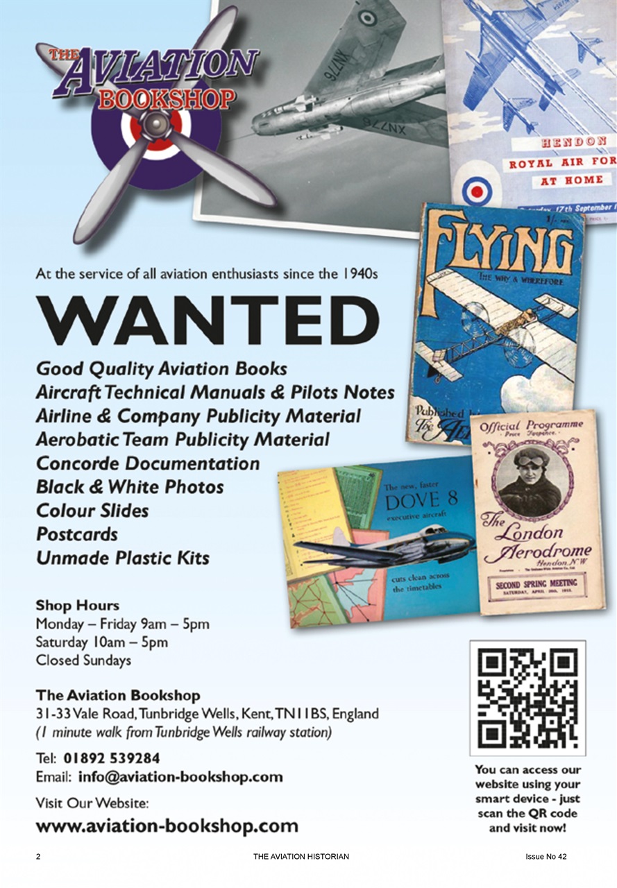 The Aviation Historian Magazine Preview Pages