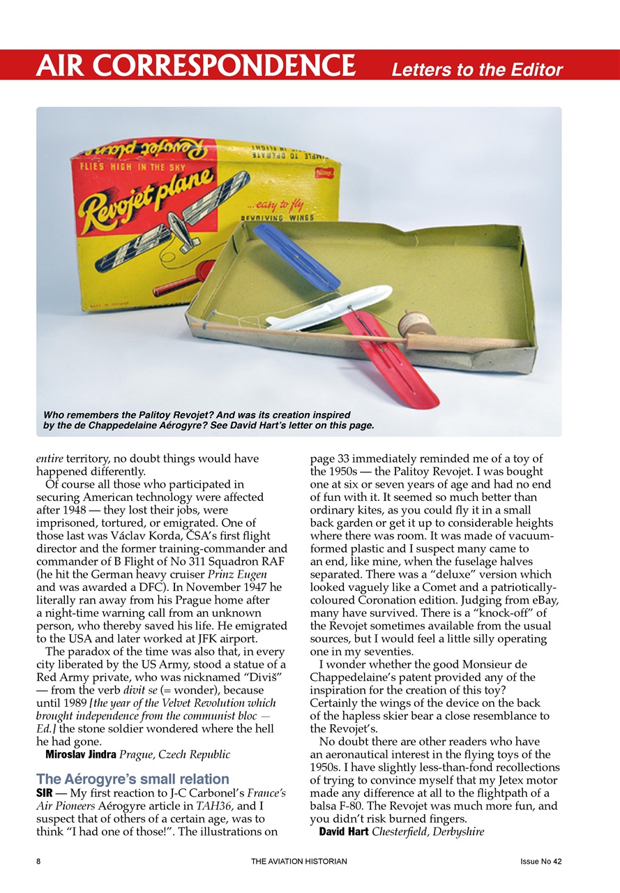 The Aviation Historian Magazine Preview Pages