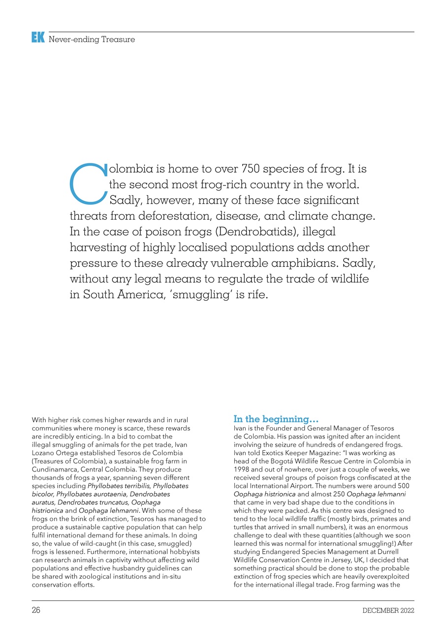 Exotics Keeper Preview Pages